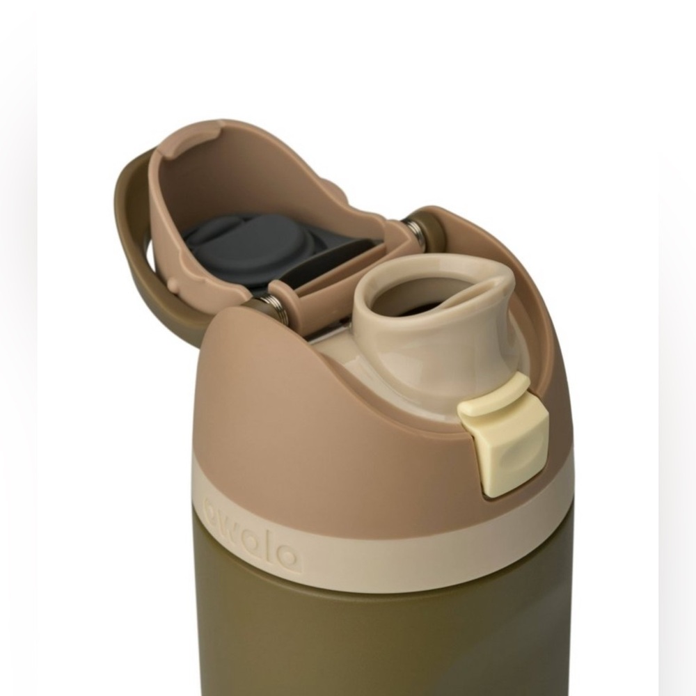 Owala FreeSip Stainless Steel Water Bottle (Olive A Sudden, 24oz.) - Picture 2 of 5